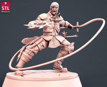 3D Printed STL Miniatures Vampire Hunters Set 28 - 32mm War Gaming D&D (Online Only)