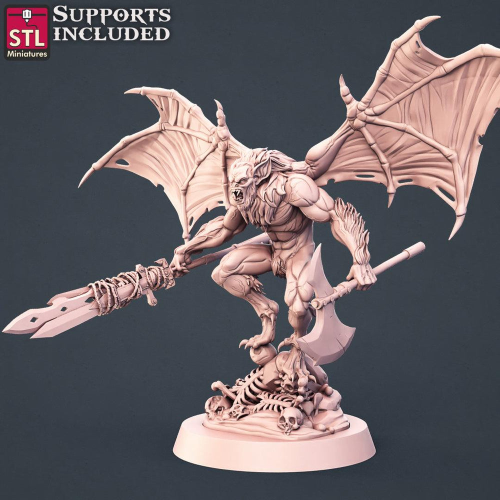 3D Printed STL Miniatures Vampire Set 28 - 32mm War Gaming D&D (Online Only)