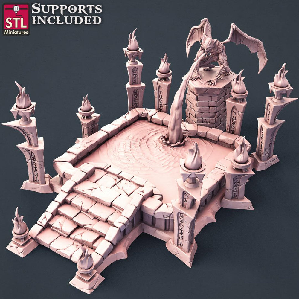 3D Printed STL Miniatures Vampire Set 28 - 32mm War Gaming D&D (Online Only)