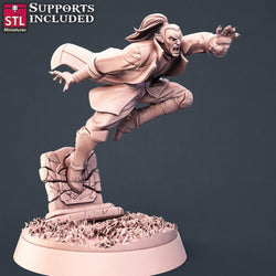 3D Printed STL Miniatures Vampire Set 28 - 32mm War Gaming D&D (Online Only)