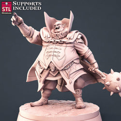 3D Printed STL Miniatures Vampire Set 28 - 32mm War Gaming D&D (Online Only)