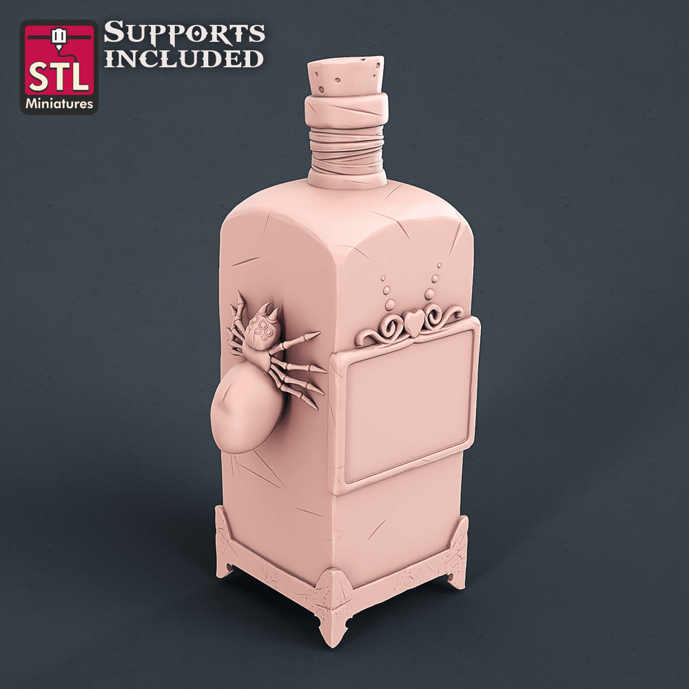 3D Printed STL Miniatures Witch Set 28mm - 32mm War Gaming D&D (Online Only)