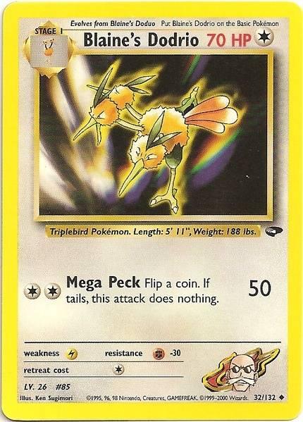 Blaine's Dodrio (32/132) [Gym Challenge Unlimited] (Online Only)