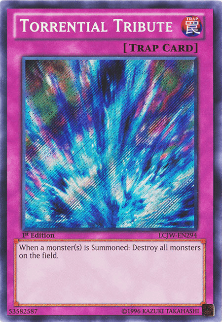 Torrential Tribute [LCJW-EN294] Secret Rare (ONLINE ORDER ONLY)