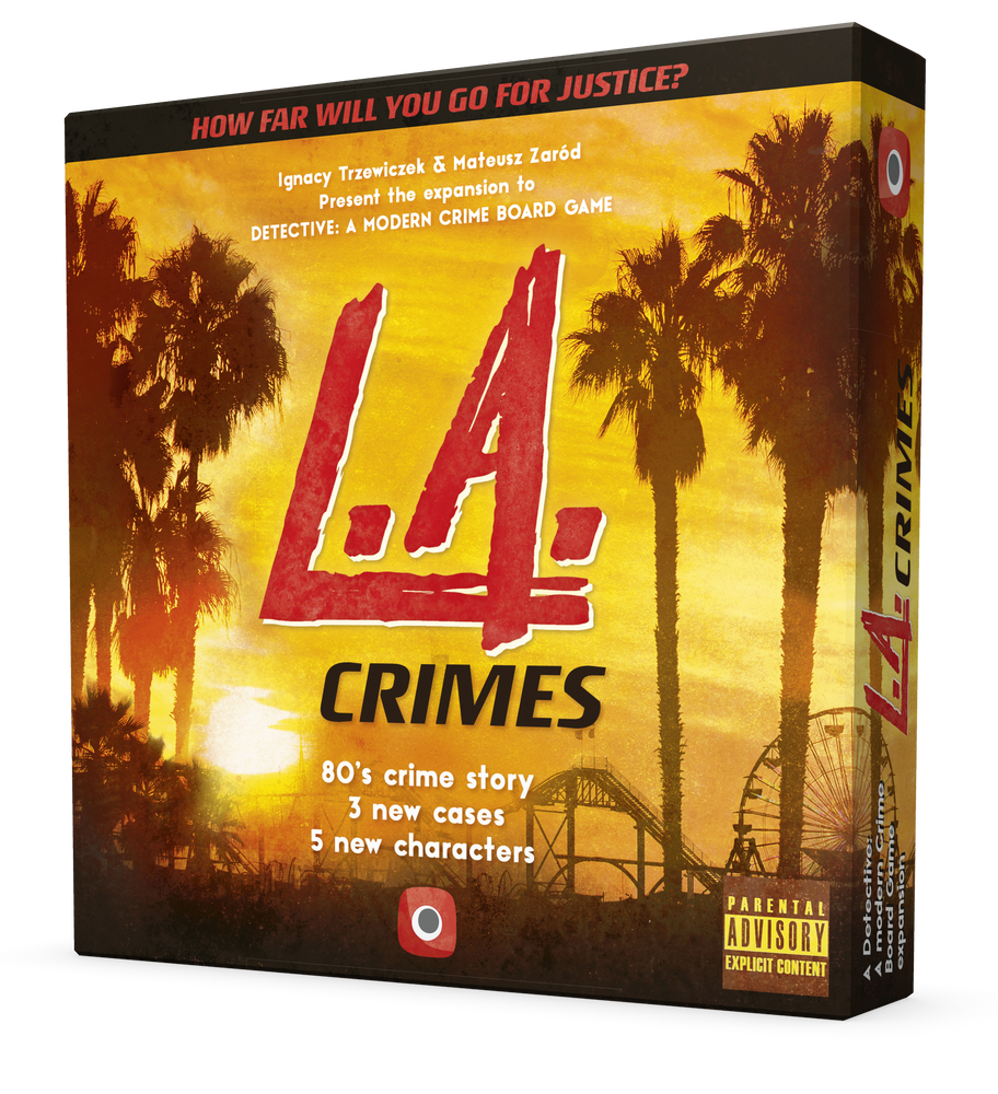 Detective: A Modern Crime Board Game: L.A. Crimes (ONLINE ORDER ONLY)