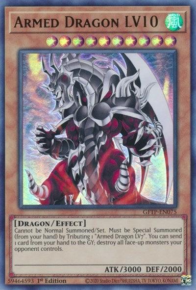 Armed Dragon LV10 [GFTP-EN075] Ultra Rare (ONLINE ORDER ONLY)