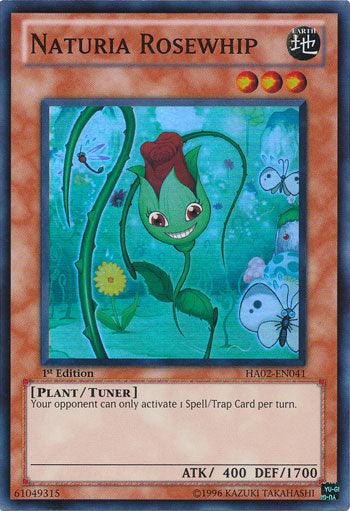 Naturia Rosewhip [HA02-EN041] Super Rare (ONLINE ORDER ONLY)