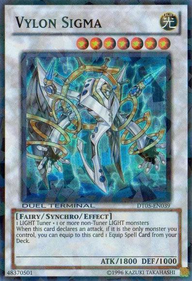 Vylon Sigma [DT05-EN039] Super Rare (ONLINE ORDER ONLY)