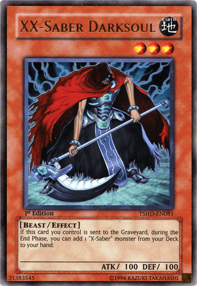 XX-Saber Darksoul [TSHD-EN081] Ultra Rare (ONLINE ORDER ONLY)