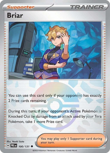 Briar (100/131) (Poke Ball Pattern) [Scarlet & Violet: Prismatic Evolutions] (Online Only)