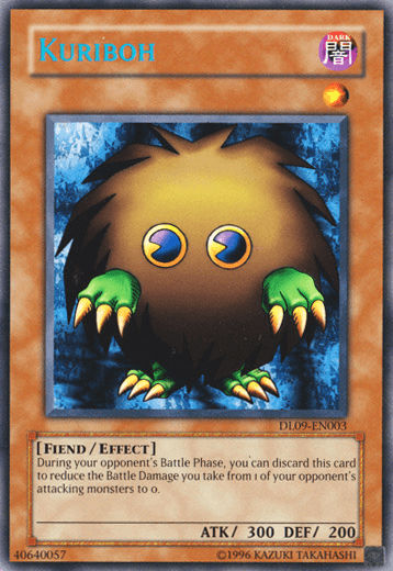 Kuriboh (Blue) [DL09-EN003] Rare (ONLINE ORDER ONLY)