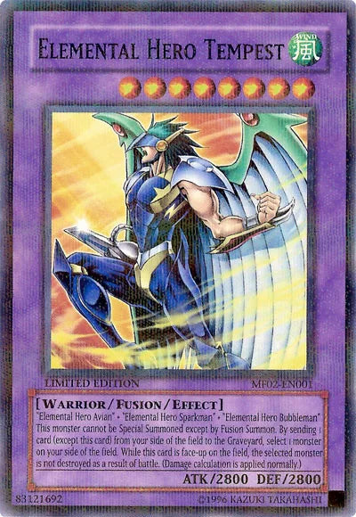 Elemental Hero Tempest [MF02-EN001] Rare