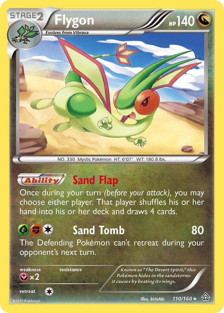 Flygon (110/160) (Cosmos Holo) (Blister Exclusive) [XY: Primal Clash] (Online Only)
