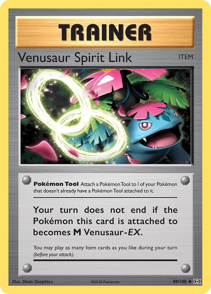 Venusaur Spirit Link (89/108) [XY: Evolutions] (Online Only)