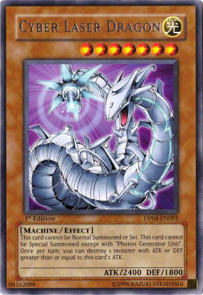 Cyber Laser Dragon [DP04-EN003] Rare (ONLINE ORDER ONLY)
