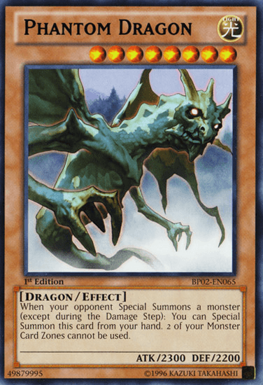 Phantom Dragon [BP02-EN065] Mosaic Rare (ONLINE ORDER ONLY)