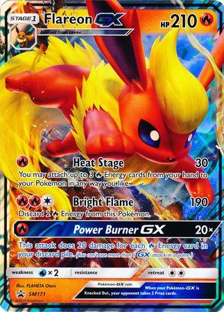 Flareon GX (SM171) (Jumbo Card) [Sun & Moon: Black Star Promos] (Online Only)