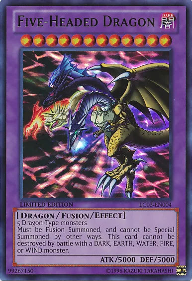 Five-Headed Dragon [LC03-EN004] Ultra Rare