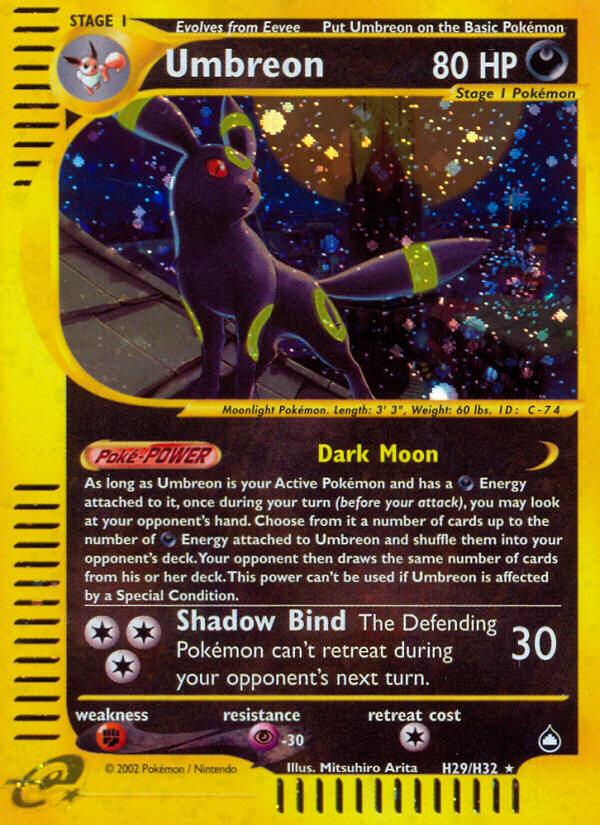 Umbreon (H29/H32) [Aquapolis] (Online Only)