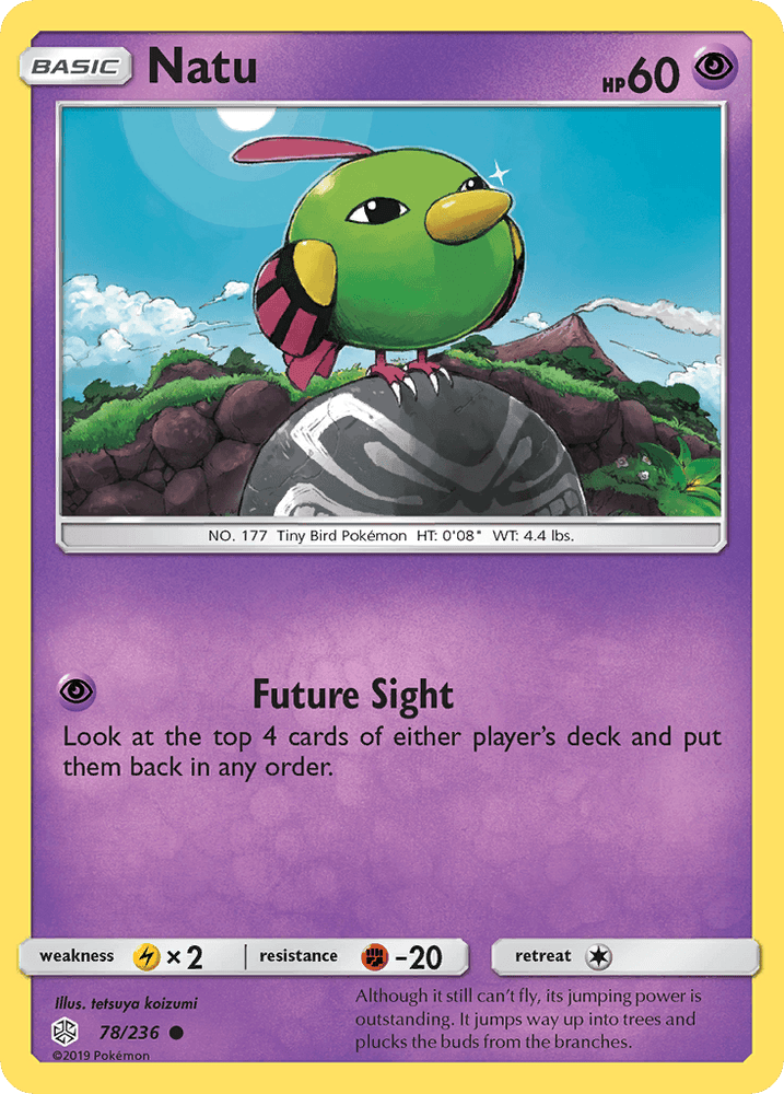 Natu (78/236) [Sun & Moon: Cosmic Eclipse] (Online Only)