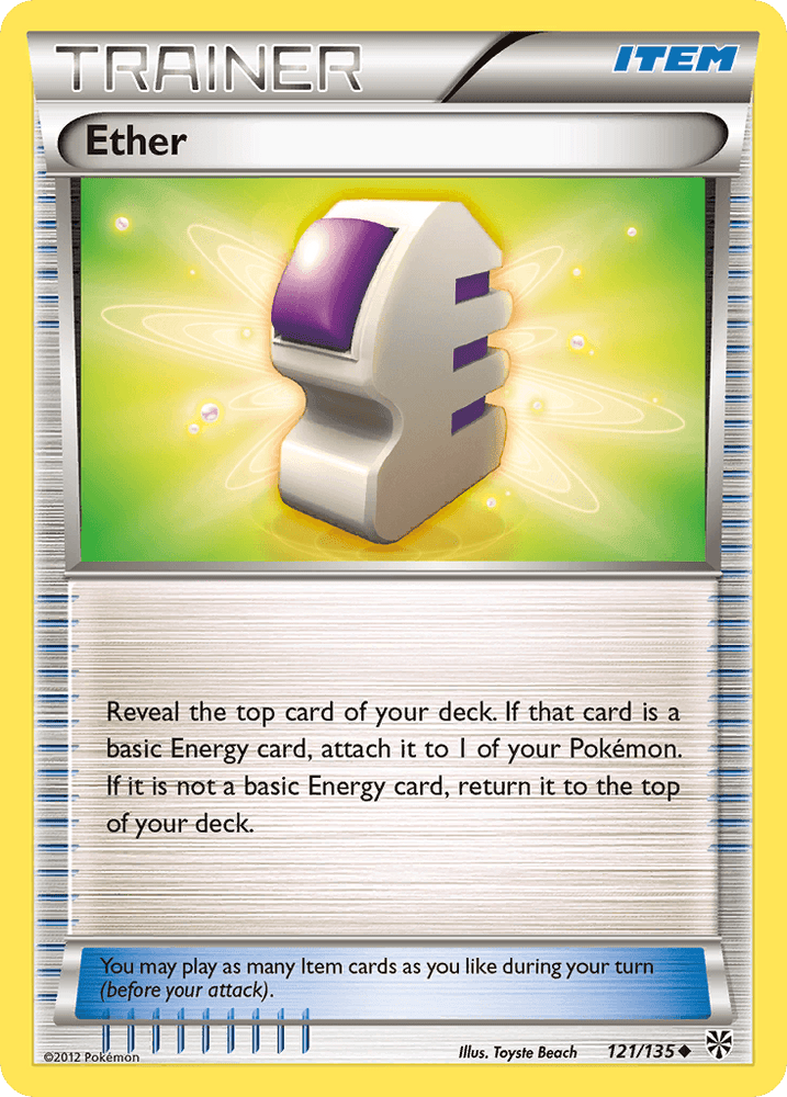 Ether (121/135) [Black & White: Plasma Storm] (Online Only)