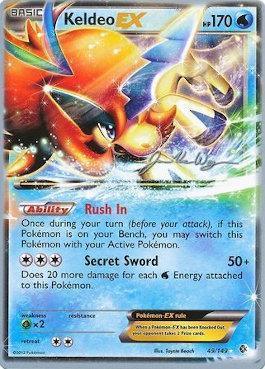 Keldeo EX (49/149) (HonorStoise - Jacob Van Wagner) [World Championships 2015] (Online Only)