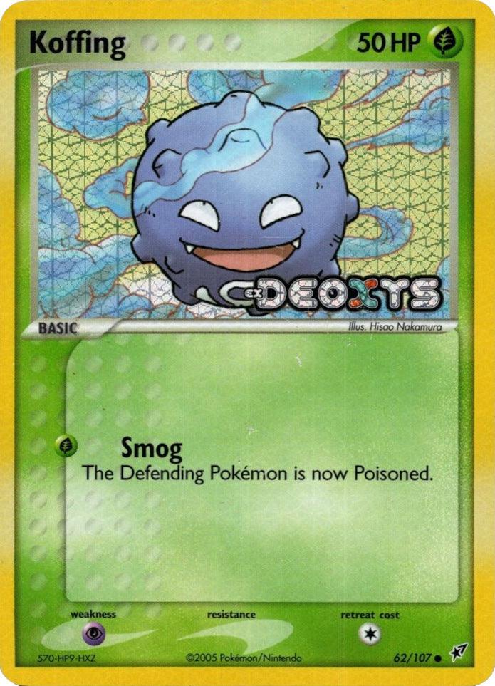 Koffing (62/107) (Stamped) [EX: Deoxys] (Online Only)