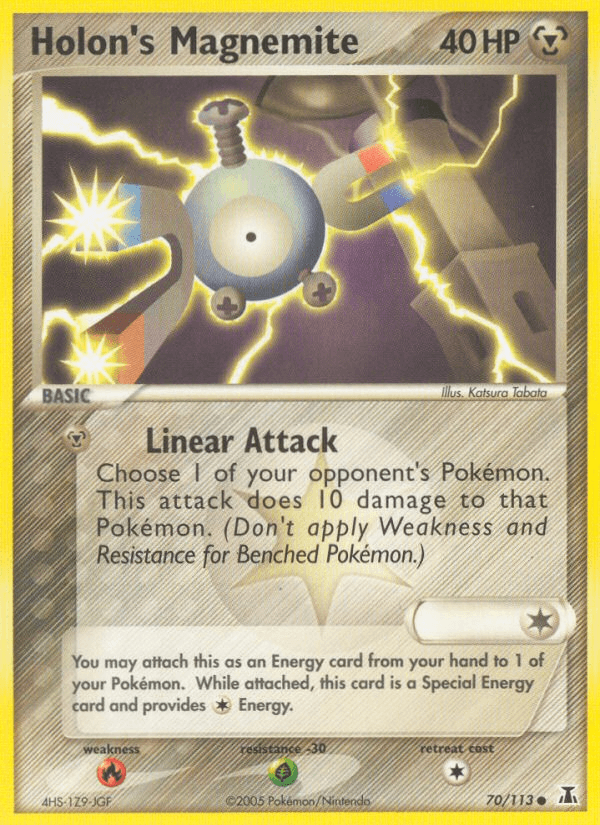 Holon's Magnemite (70/113) [EX: Delta Species] (Online Only)