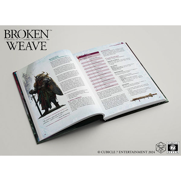 Broken Weave - Core Rulebook (5E) - Roleplaying Game (Online Order Only)