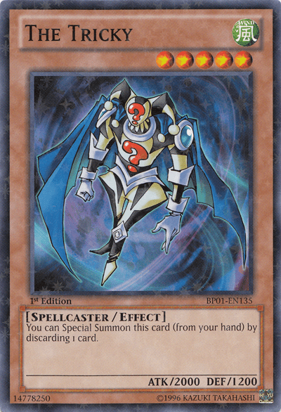 The Tricky [BP01-EN135] Starfoil Rare (ONLINE ORDER ONLY)