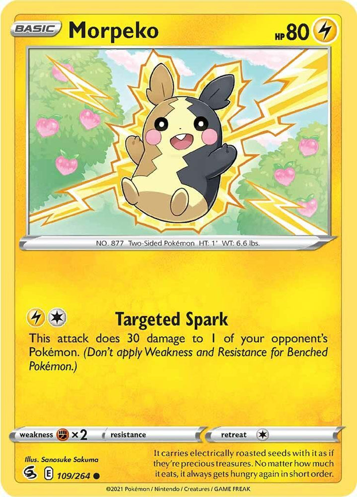 Morpeko (109/264) [Sword & Shield: Fusion Strike] (Online Only)