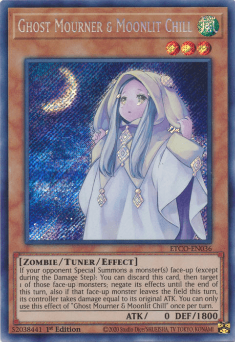 Ghost Mourner & Moonlit Chill [ETCO-EN036] Secret Rare (ONLINE ORDER ONLY)