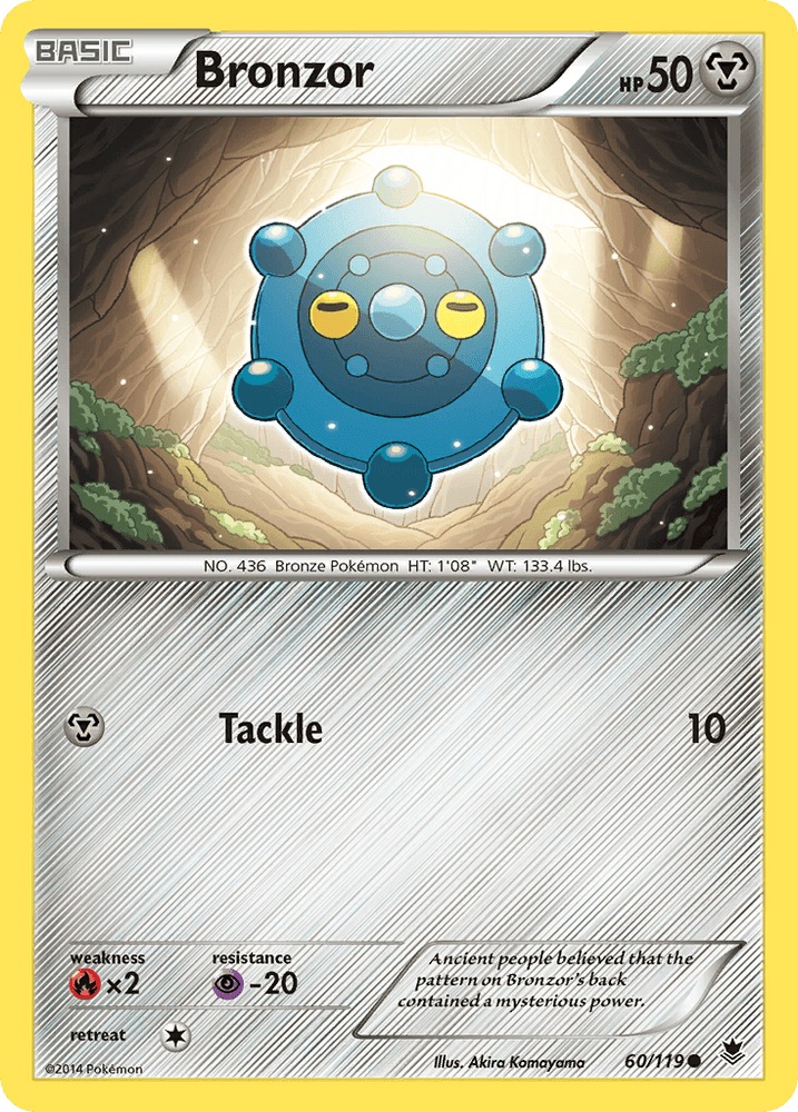 Bronzor (60/119) [XY: Phantom Forces] (Online Only)