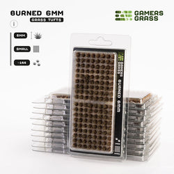 Gamers Grass Tufts: Burned Tufts 6mm- Small (ONLINE ORDER ONLY)