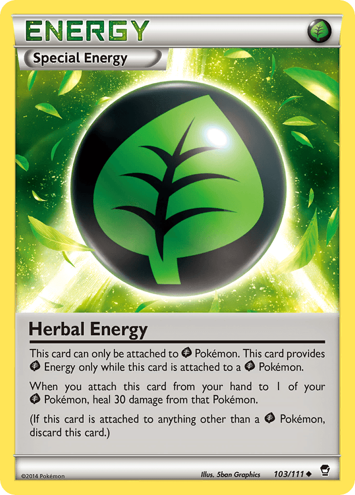 Herbal Energy (103/111) [XY: Furious Fists] (Online Only)