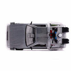 Back to the Future Part II die-cast 1:24 scale "Hollywood Rides" light-up DeLorean Time Machine (ONLINE ORDER ONLY)