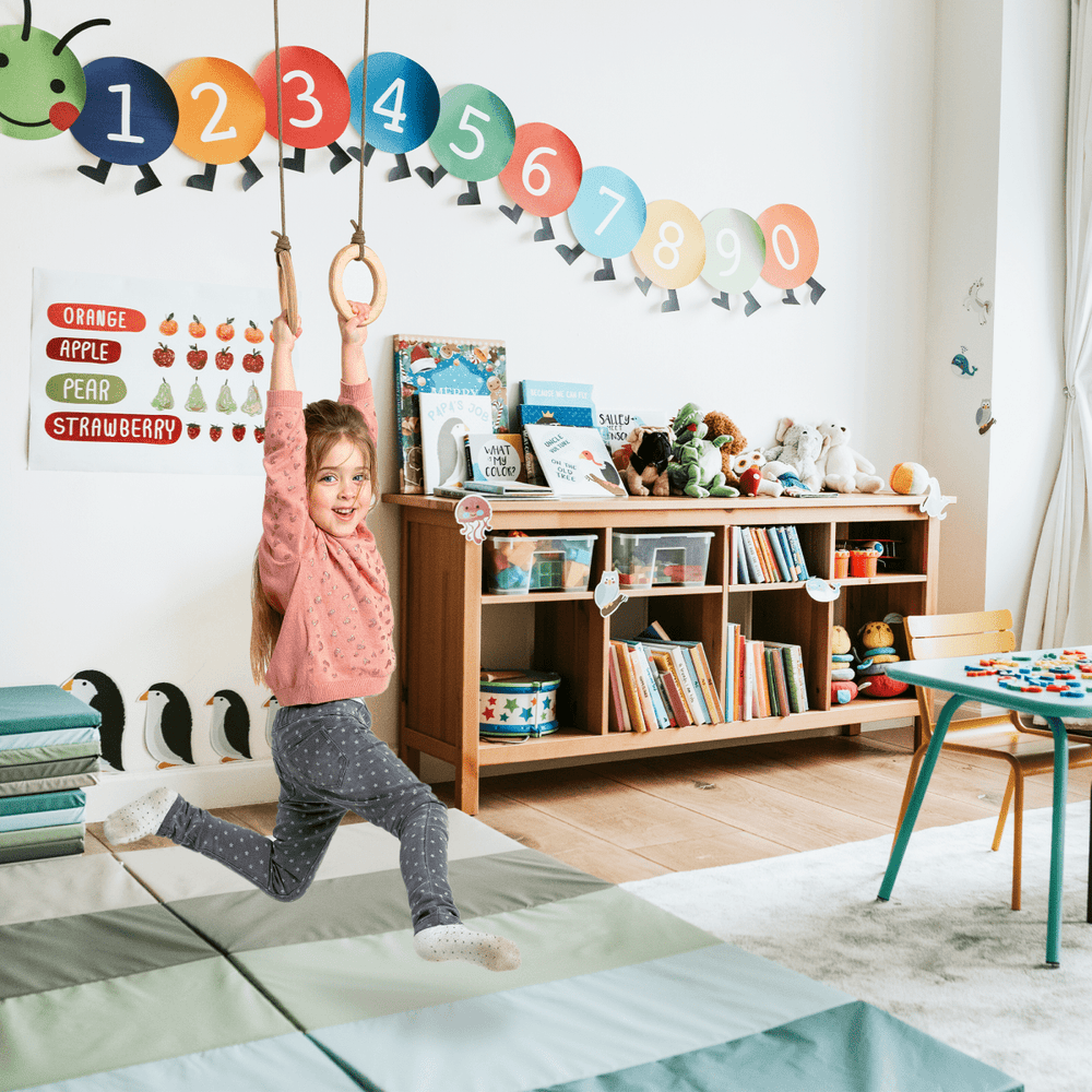 3in1 Swing & Climbing Set: Rope Ladder, Gym Rings & Disc Swing (ONLINE ORDER ONLY)
