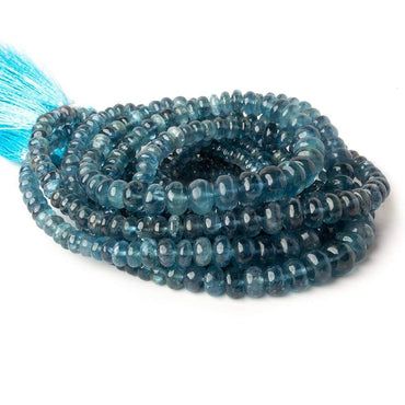 3mm - 8mm Santa Maria Aquamarine Plain Rondelles 18 inch 170 pieces AA (ONLINE ORDER ONLY)