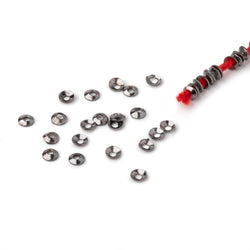 3mm Black Gold Plated Copper Plain Bead Cap 8 inch 380 pieces (ONLINE ORDER ONLY)