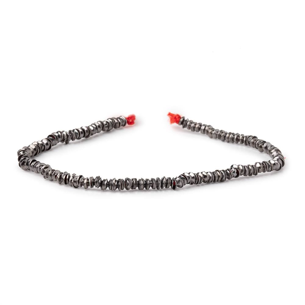 3mm Black Gold Plated Copper Plain Bead Cap 8 inch 380 pieces (ONLINE ORDER ONLY)