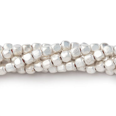 3mm Brushed Cube Beads (ONLINE ORDER ONLY)