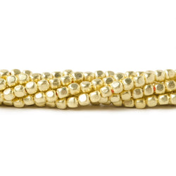 3mm Brushed Cube Beads (ONLINE ORDER ONLY)