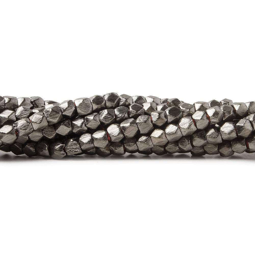 3mm Brushed Faceted Nugget Beads (ONLINE ORDER ONLY)