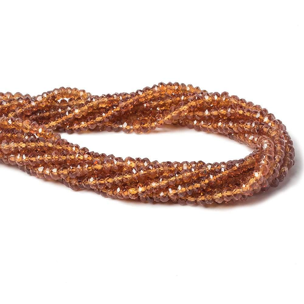 3mm Color Change Garnet Beads Faceted Rondelle 14.5 inch 215 pieces (ONLINE ORDER ONLY)
