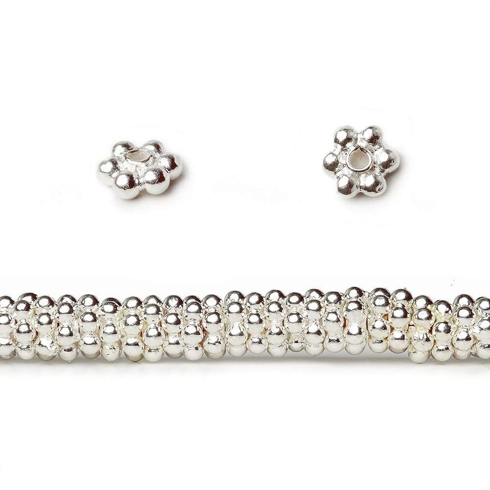 3mm Daisy Spacer Beads 8 inch 160 pieces (ONLINE ORDER ONLY)