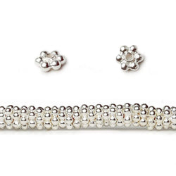 3mm Daisy Spacer Beads 8 inch 160 pieces (ONLINE ORDER ONLY)