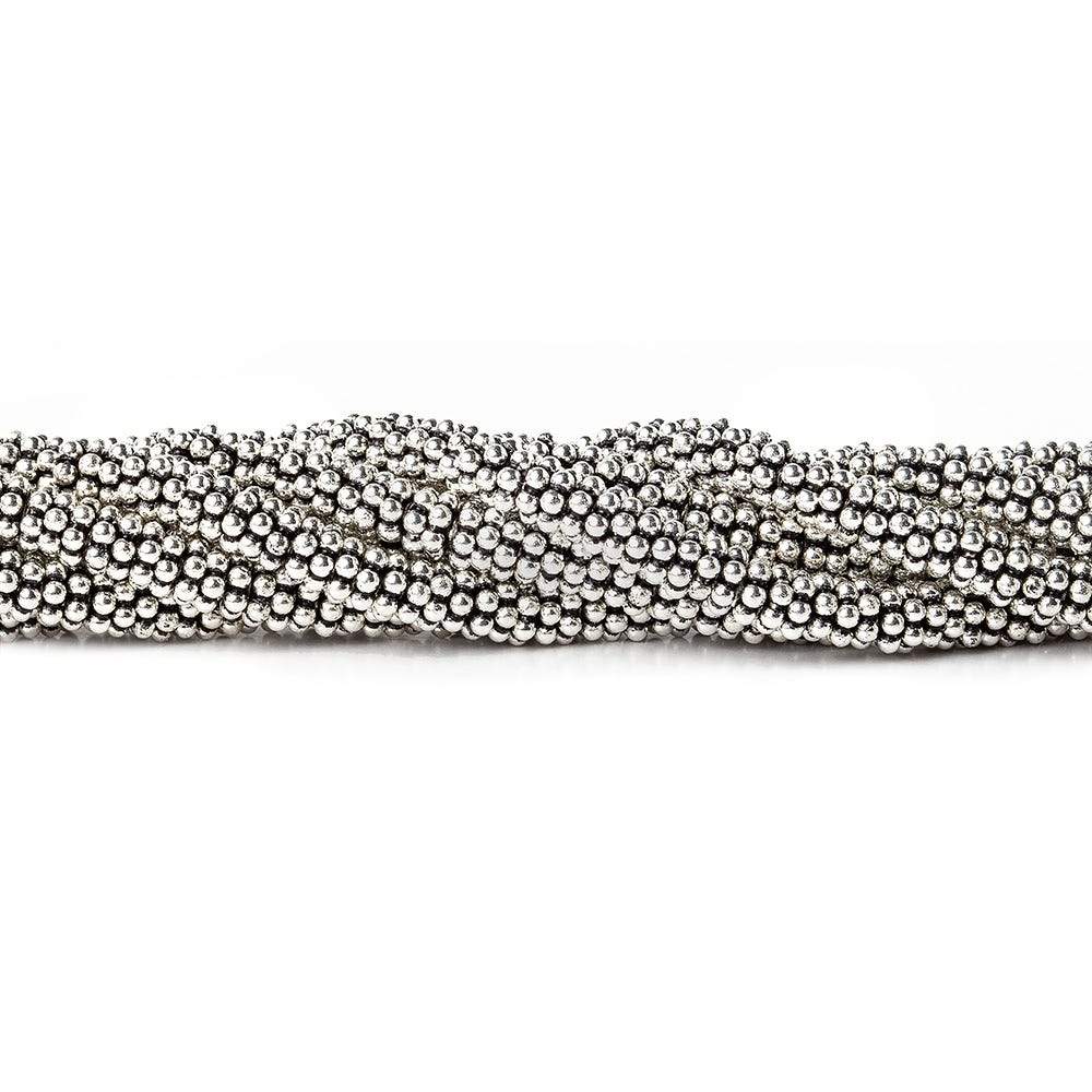 3mm Daisy Spacers with Sterling Silver Base 4 inch 78 Beads (ONLINE ORDER ONLY)