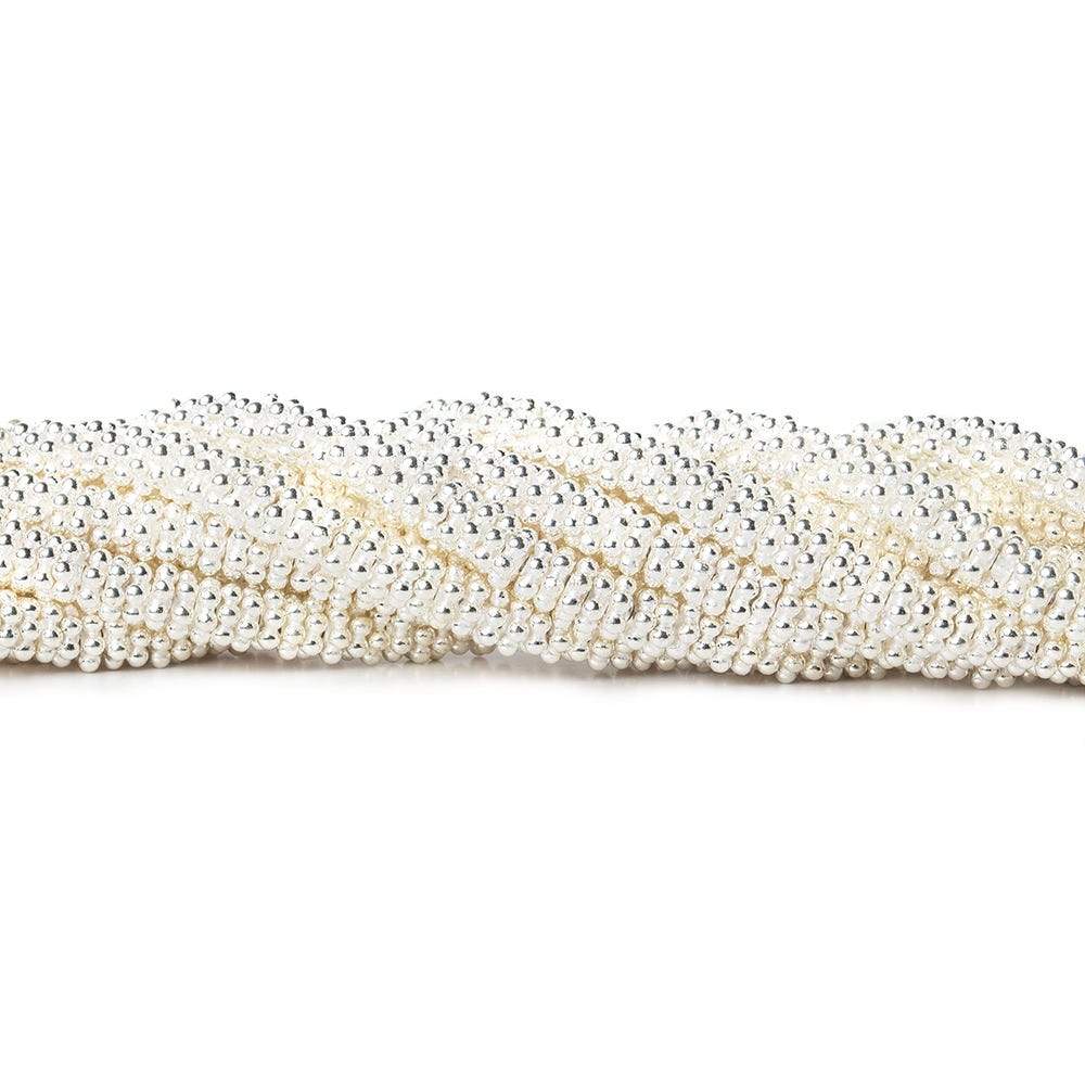 3mm Daisy Spacers with Sterling Silver Base 4 inch 78 Beads (ONLINE ORDER ONLY)