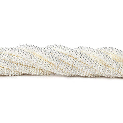 3mm Daisy Spacers with Sterling Silver Base 4 inch 78 Beads (ONLINE ORDER ONLY)