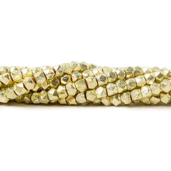 3mm Hand Cut Faceted Nugget Beads 8 inch 70 pieces (ONLINE ORDER ONLY)